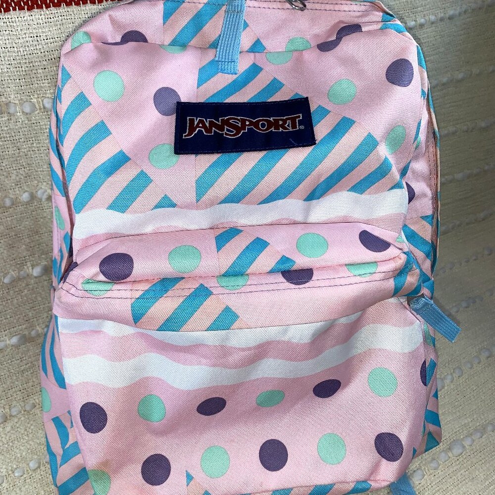 JanSport SuperBreak ONE Backpack - Ice Cream Geo Design JS00T501
